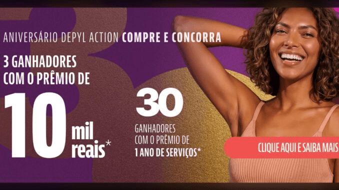 Aniversário Depyl Action 30 Anos: Compre e Concorra a R$10 Mil em Prêmios