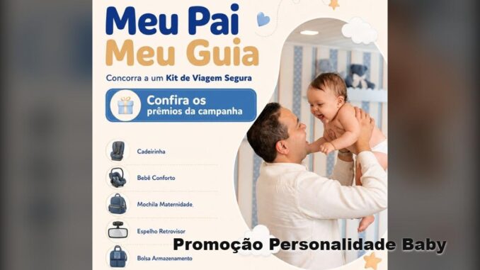 Concurso Meu Pai Meu Guia: Cartão de R$1.000,00 para Kit de Viagem Segura 🆓Grátis