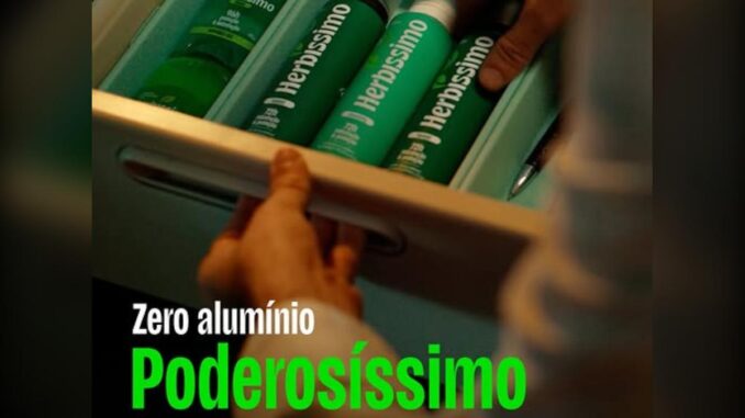 Herbíssimo Aerossol Zero Alumínio em Distribuição Gratuita na Arena Brasileira (São Paulo) 🆓Grátis