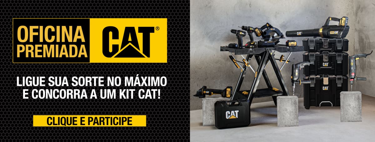 Oficina Premiada CAT: Kit de Ferramentas de R$11.230 em Prêmios 🆓Grátis