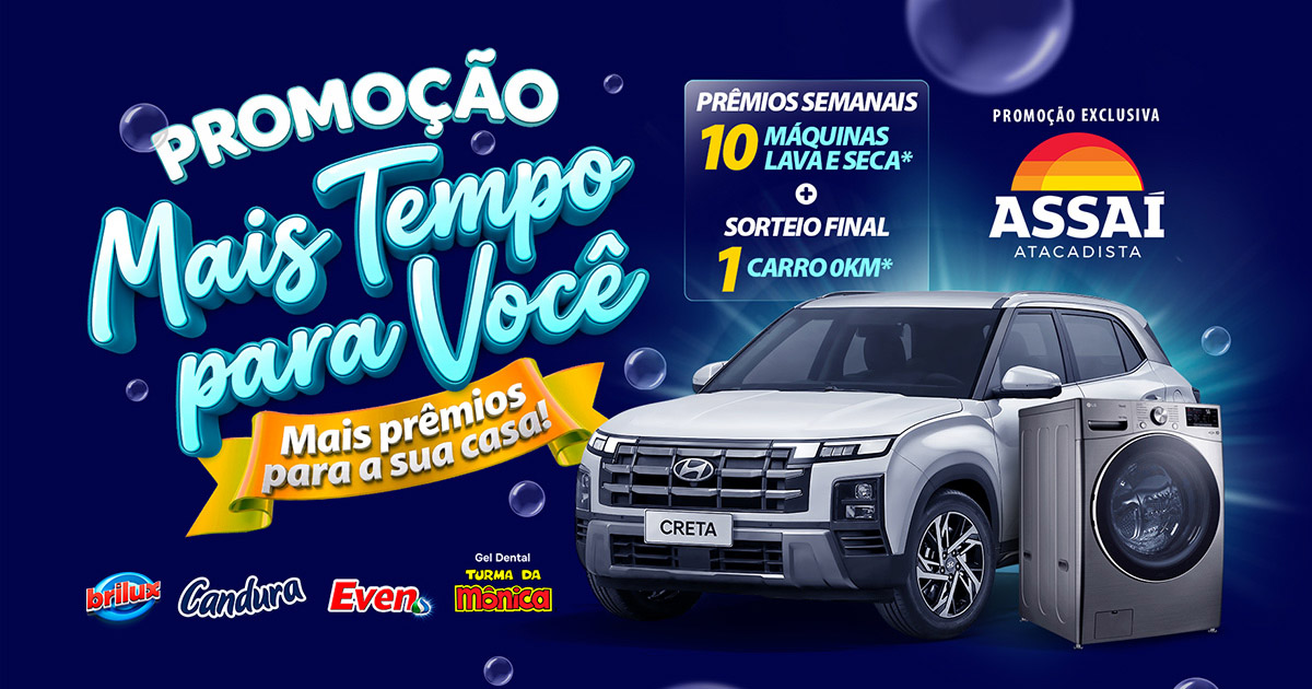 Promoção Assaí Mais Tempo para Você 2026