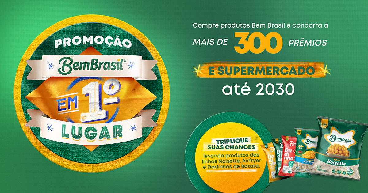 Promoção Bem Brasil em Primeiro Lugar 2026