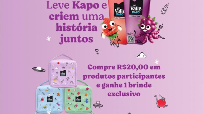 Promoção Kapo Volta às Aulas: Lancheira Térmica de Brinde na Compra de R$20