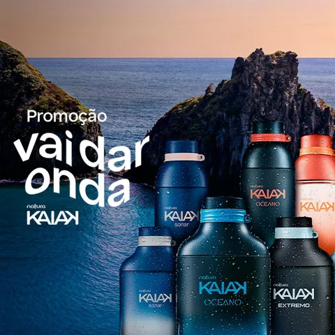 Promoção Natura Kaiak Vai Dar Onda 2026